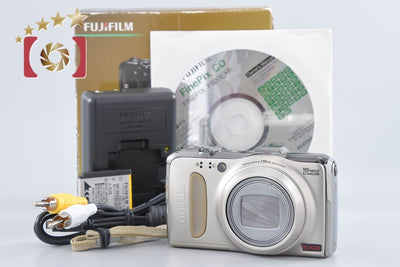 【中古】FUJIFILM 富士フイルム FinePix F600EXR シャンパンゴールド コンパクトデジタルカメラ 元箱付き