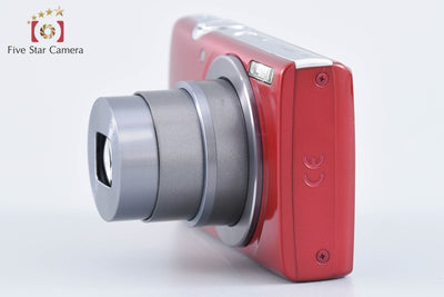 【中古】Canon キヤノン IXY 160 レッド コンパクトデジタルカメラ 元箱付き