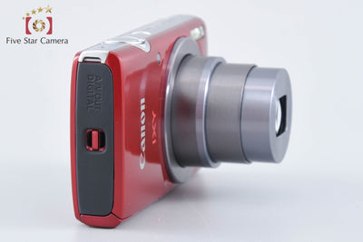 【中古】Canon キヤノン IXY 160 レッド コンパクトデジタルカメラ 元箱付き