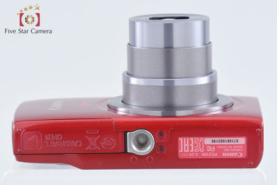 【中古】Canon キヤノン IXY 160 レッド コンパクトデジタルカメラ 元箱付き