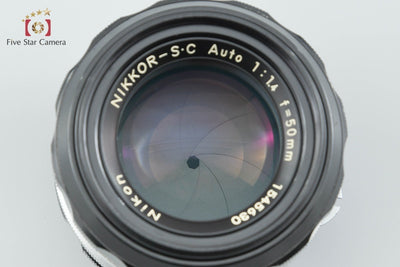 【中古】Nikon ニコン NIKKOR-S.C Auto 50mm f/1.4 - 2枚目