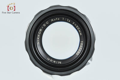 【中古】Nikon ニコン NIKKOR-S.C Auto 50mm f/1.4 - 5枚目