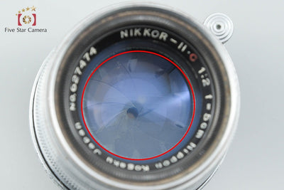 【中古】Nikon ニコン NIKKOR-H.C 50mm f/2 L39 ライカスクリューマウント