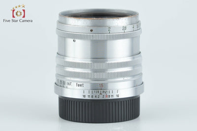 【中古】Nikon ニコン NIKKOR-H.C 50mm f/2 L39 ライカスクリューマウント