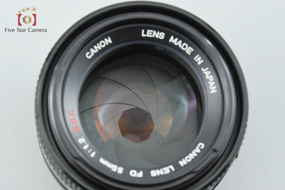 【中古】Canon キヤノン FD 55mm f/1.2 S.S.C.