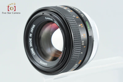 【中古】Canon キヤノン FD 55mm f/1.2 S.S.C.