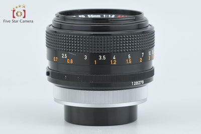 【中古】Canon キヤノン FD 55mm f/1.2 S.S.C.