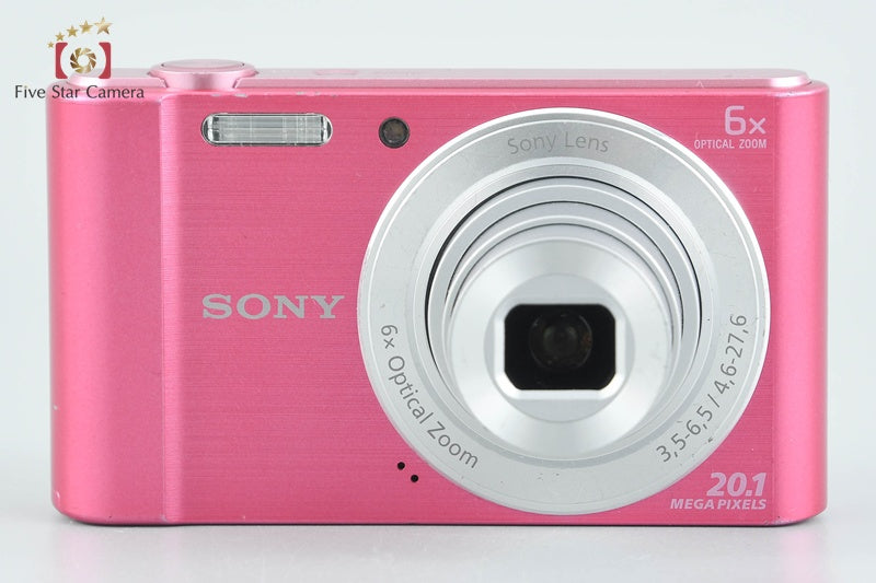【中古】SONY ソニー Cyber-shot DSC-W810 ピンク デジタルスチルカメラ - 2枚目