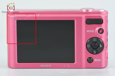 【中古】SONY ソニー Cyber-shot DSC-W810 ピンク デジタルスチルカメラ