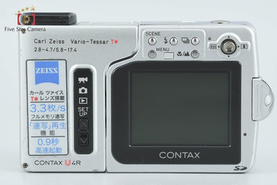 【中古】CONTAX コンタックス U4R インディゴ コンパクトデジタルカメラ