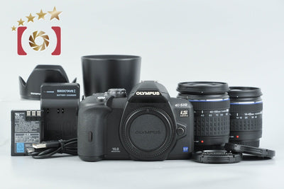 【中古】OLYMPUS オリンパス E-510 ダブルズームキット シャッター回数僅少