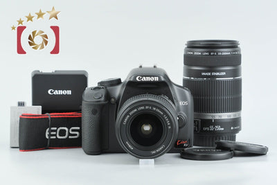 【中古】Canon キヤノン EOS Kiss X2 ダブルズームキット シャッター回数僅少