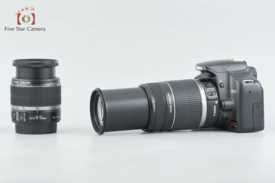 【中古】Canon キヤノン EOS Kiss X2 ダブルズームキット シャッター回数僅少