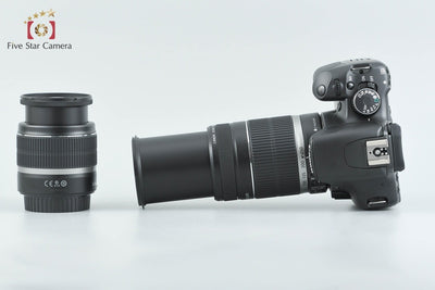 【中古】Canon キヤノン EOS Kiss X2 ダブルズームキット シャッター回数僅少