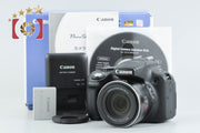 【中古】Canon キヤノン PowerShot SX50 HS ブラック コンパクトデジタルカメラ 元箱付き