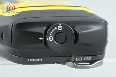 【中古】FUJIFILM 富士フイルム FinePix XP140 イエロー コンパクトデジタルカメラ 元箱付き
