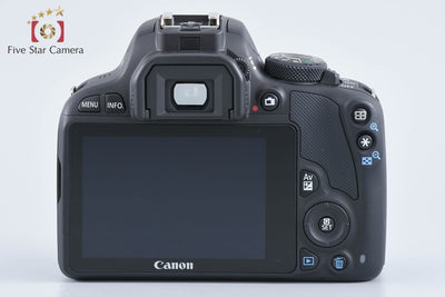 【中古】Canon キヤノン EOS Kiss X7 ダブルズームキット ブラック シャッター回数僅少