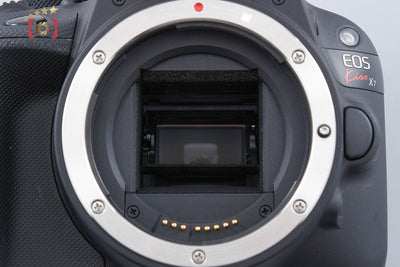 【中古】Canon キヤノン EOS Kiss X7 ダブルズームキット ブラック シャッター回数僅少