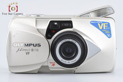 【中古】OLYMPUS オリンパス μ[mju:]-II ミューII 115 VF コンパクトフィルムカメラ