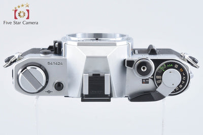 【中古】Canon キヤノン AE-1 シルバー フィルム一眼レフカメラ