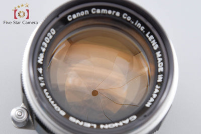 【中古】Canon キヤノン 50mm f/1.4 L39 ライカスクリューマウント
