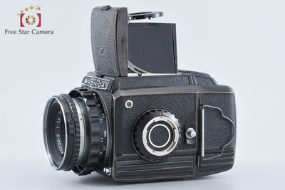 【中古】ZENZA BRONICA ゼンザブロニカ S2 後期 ブラック + Nikon NIKKOR-P 75mm f/2.8