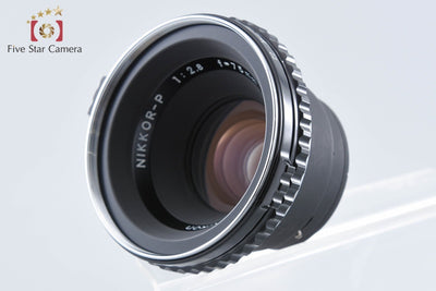 【中古】ZENZA BRONICA ゼンザブロニカ S2 後期 ブラック + Nikon NIKKOR-P 75mm f/2.8