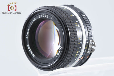 【中古】Nikon ニコン Ai-S NIKKOR 50mm f/1.4