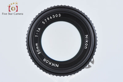 【中古】Nikon ニコン Ai-S NIKKOR 50mm f/1.4