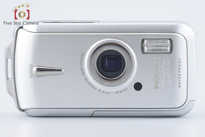 【中古】PENTAX ペンタックス Optio W10 リノシルバー 防水デジタルカメラ