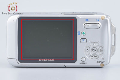【中古】PENTAX ペンタックス Optio W10 リノシルバー 防水デジタルカメラ