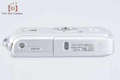 【中古】PENTAX ペンタックス Optio W10 リノシルバー 防水デジタルカメラ