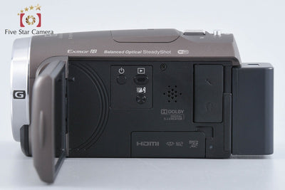 【中古】SONY ソニー ハンディカム HDR-CX680 ブロンズブラウン デジタルビデオカメラ 多言語対応