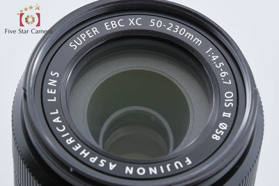 【中古】FUJIFILM 富士フイルム XC 50-230mm f/4.5-6.7 OIS II ブラック