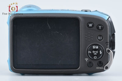 【中古】FUJIFILM 富士フイルム FinePix XP140 スカイブルー コンパクトデジタルカメラ
