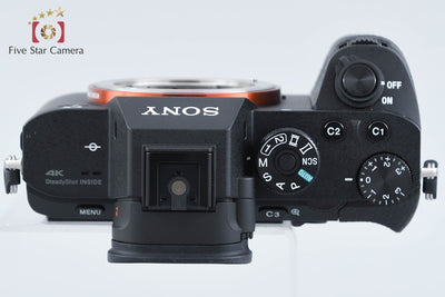【中古】SONY ソニー α7RII ILCE-7RM2 ミラーレス一眼カメラ シャッター回数僅少 多言語対応