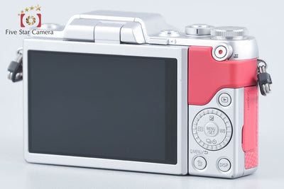 【中古】Panasonic パナソニック LUMIX DMC-GF7 ダブルズームレンズキット ピンク