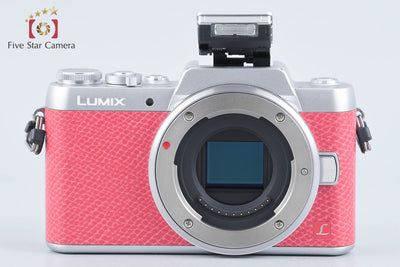 【中古】Panasonic パナソニック LUMIX DMC-GF7 ダブルズームレンズキット ピンク