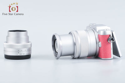 【中古】Panasonic パナソニック LUMIX DMC-GF7 ダブルズームレンズキット ピンク
