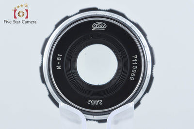 【中古】Industar インダスター N-61 52mm f/2.8 L39 ライカスクリューマウント