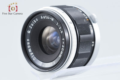 【中古】OLYMPUS オリンパス G.ZUIKO AUTO-W 20mm f/3.5 Pen F FT FV用