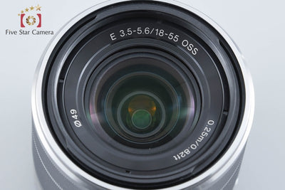 【中古】SONY ソニー E 18-55mm f/3.5-5.6 OSS SEL1855 シルバー