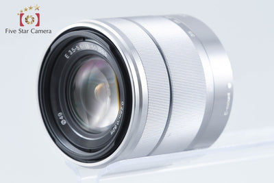 【中古】SONY ソニー E 18-55mm f/3.5-5.6 OSS SEL1855 シルバー