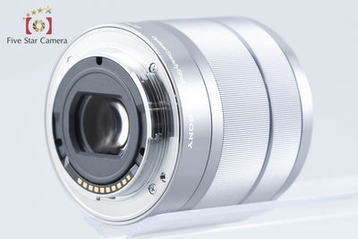 【中古】SONY ソニー E 18-55mm f/3.5-5.6 OSS SEL1855 シルバー