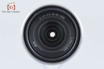 【中古】SONY ソニー E 18-55mm f/3.5-5.6 OSS SEL1855 シルバー