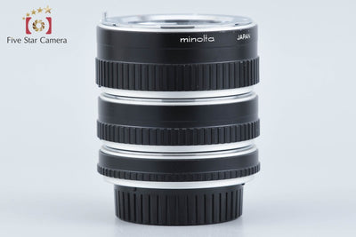 【中古】MINOLTA ミノルタ 14mm, 21mm, 28mm エクステンションチューブ