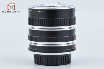 【中古】MINOLTA ミノルタ 14mm, 21mm, 28mm エクステンションチューブ
