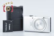 【中古】Canon キヤノン IXY 90F シルバー コンパクトデジタルカメラ
