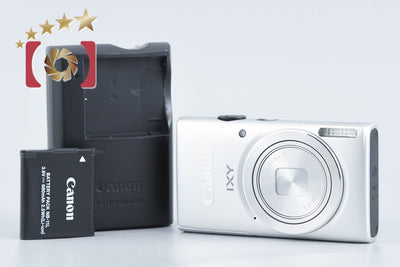 【中古】Canon キヤノン IXY 90F シルバー コンパクトデジタルカメラ