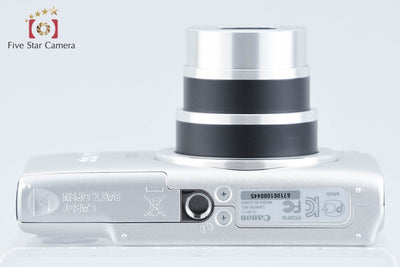 【中古】Canon キヤノン IXY 90F シルバー コンパクトデジタルカメラ